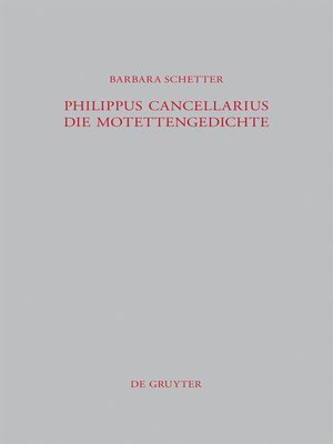 cover image of Philippus Cancellarius